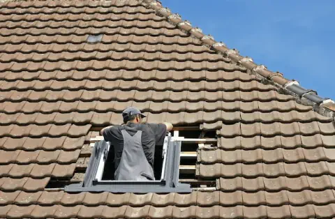 Pose de velux - Pasly